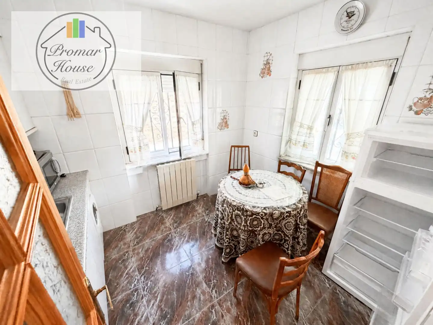 Kitchen of Houses for sale in Riocabado  with Heating, Terrace and Storage room