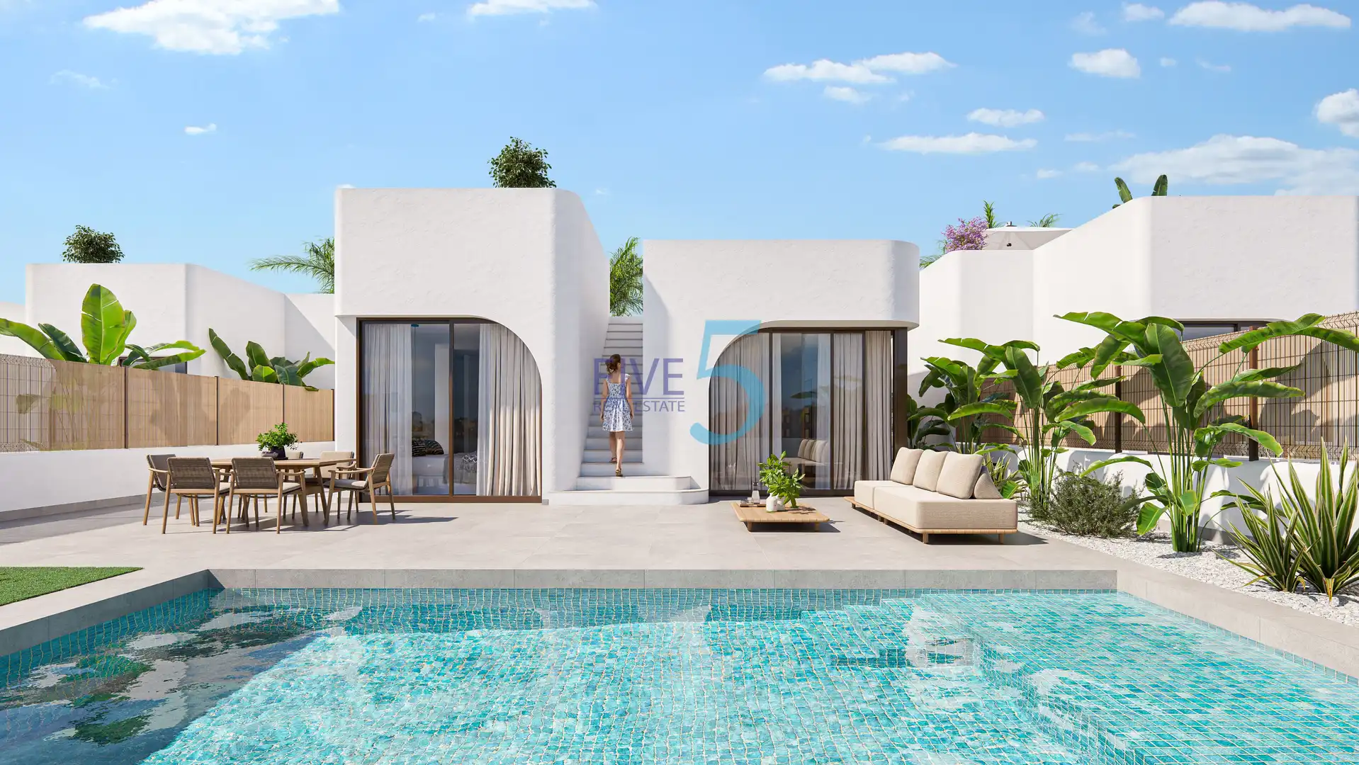Casa con piscina in vendita a Las Lomas de Rame - Bahía Bella, imagen 5