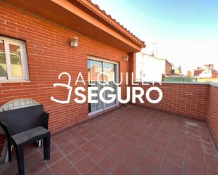 Terrace of Study to rent in  Madrid Capital  with Heating, Terrace and Storage room