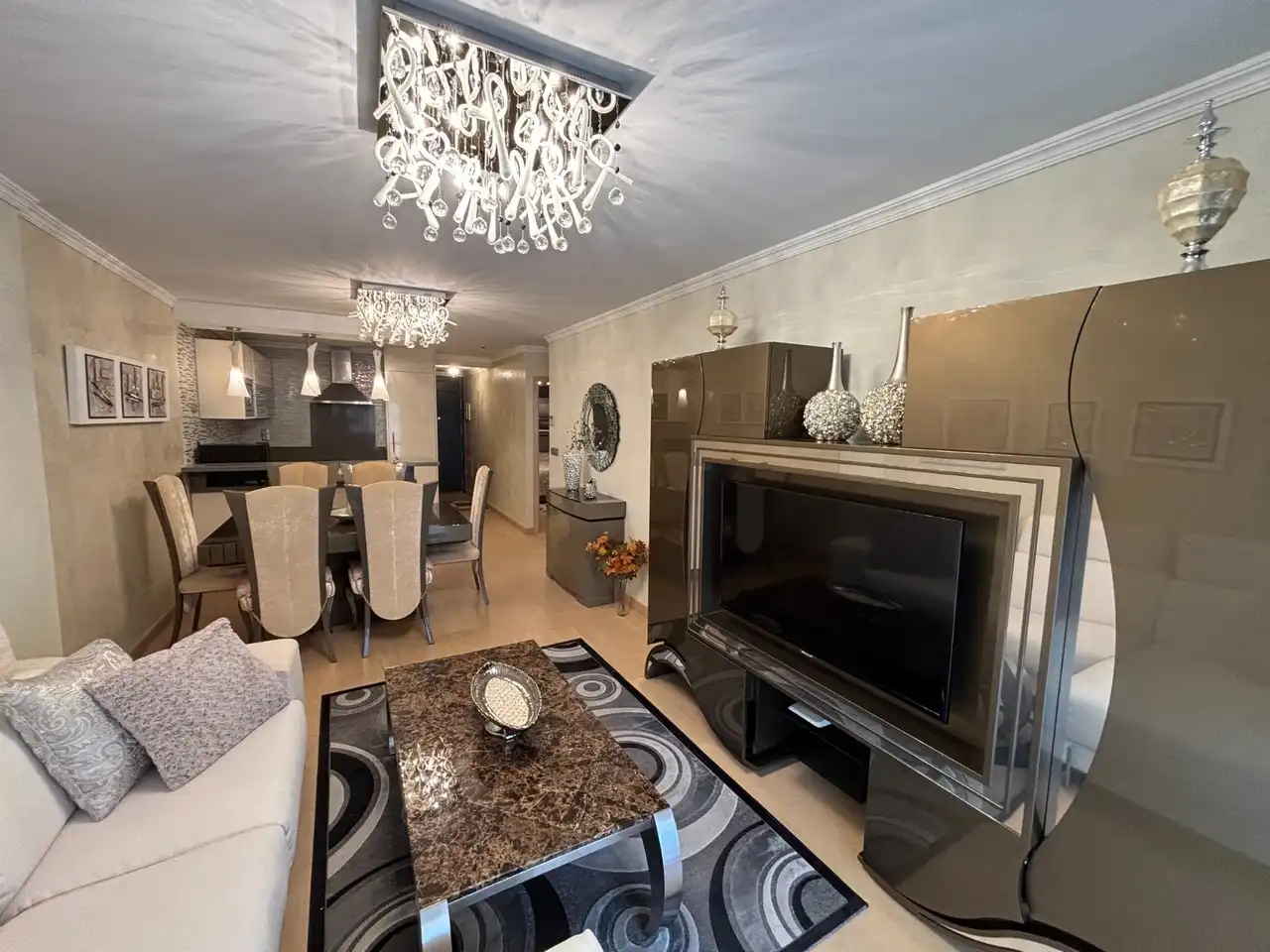 Living room of Apartments for sale in Orihuela  with Air Conditioner