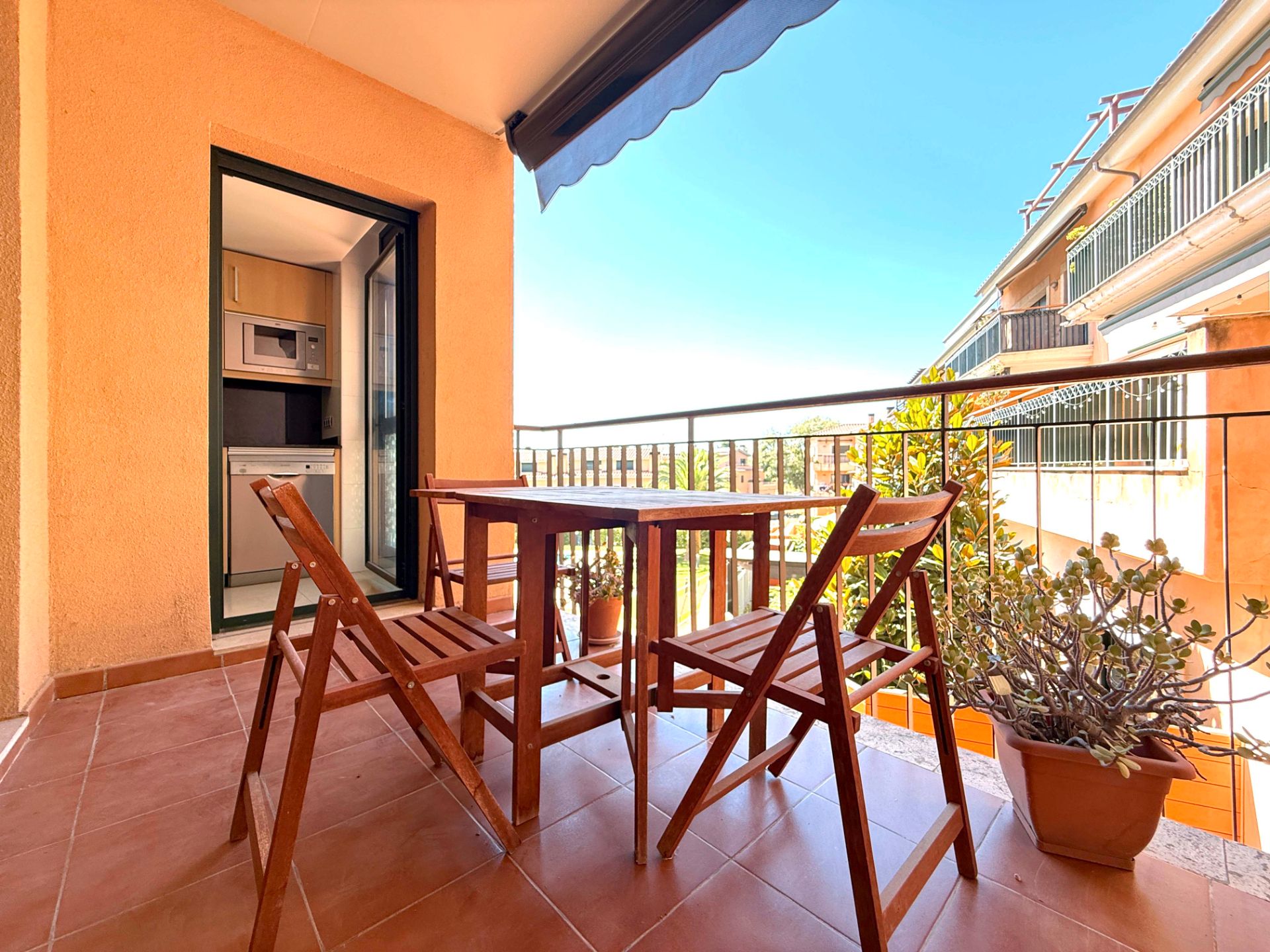 Balcony of Flat for sale in Vinyols i els Arcs  with Air Conditioner, Heating and Terrace