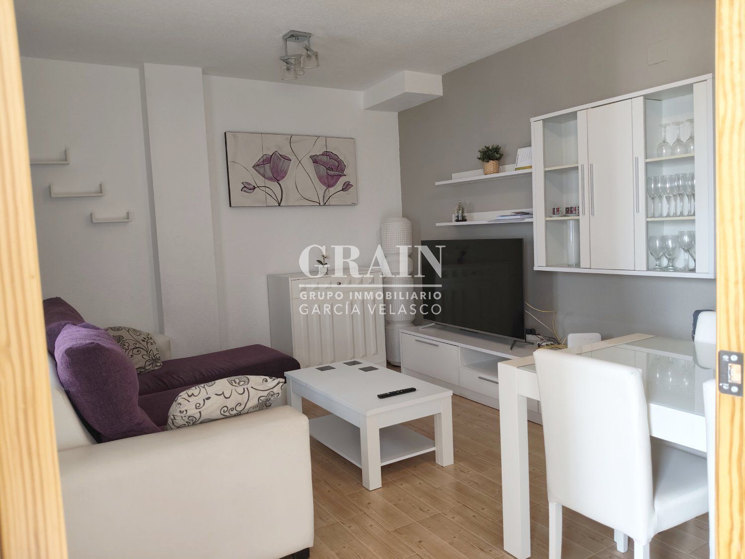 Sala d'estar de Apartament en venda en  Albacete Capital amb Aire condicionat i Traster