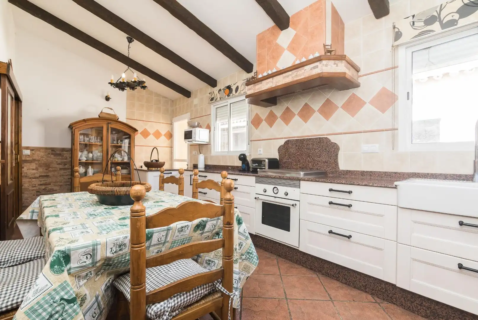 Cocina de Casa o chalet en venta en Redován con Jardín privado, Terraza y Piscina