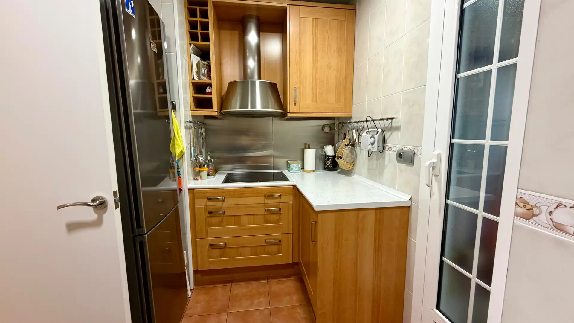 Kitchen of Flat for sale in Cornellà de Llobregat  with Balcony