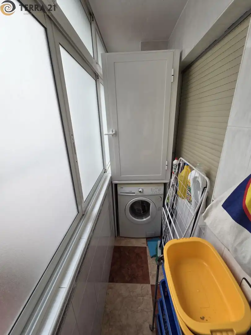 Balcony of Flat for rent in Jaén  with Air Conditioner and Heating
