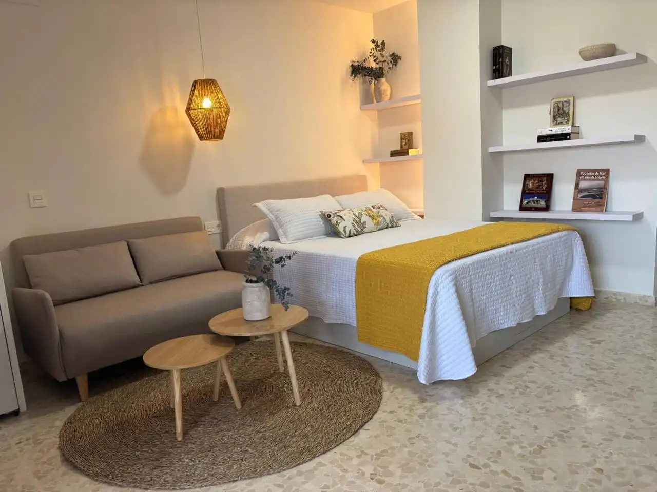 Bedroom of Study for rent in Roquetas de Mar  with Air Conditioner, Furnished and Balcony