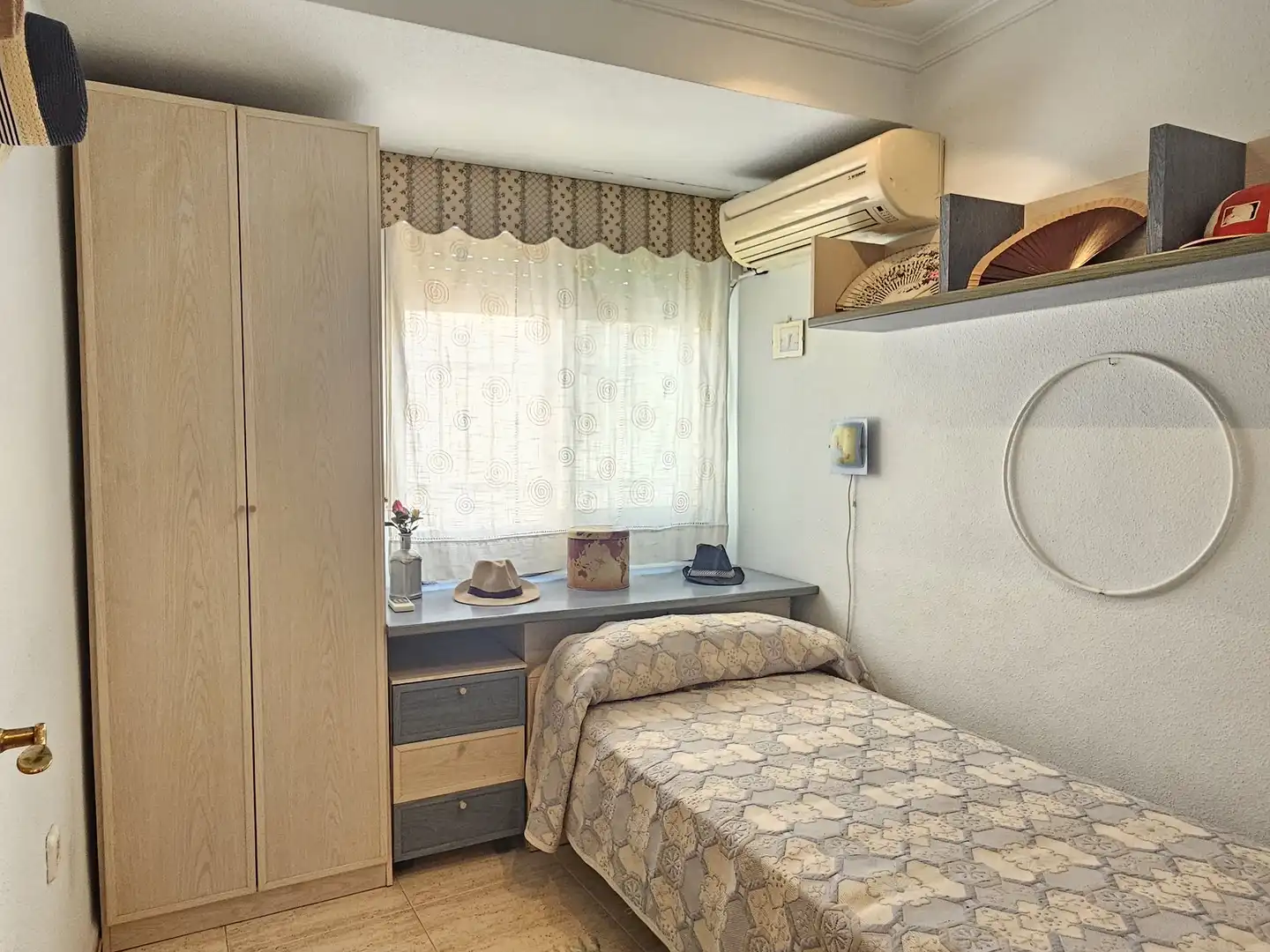 Bedroom of Flat for sale in Santa Pola  with Air Conditioner, Furnished and TV