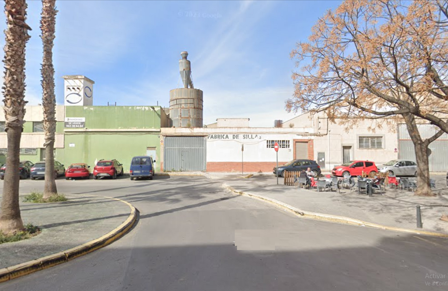 Vista exterior de Nau industrial en venda en Alaquàs