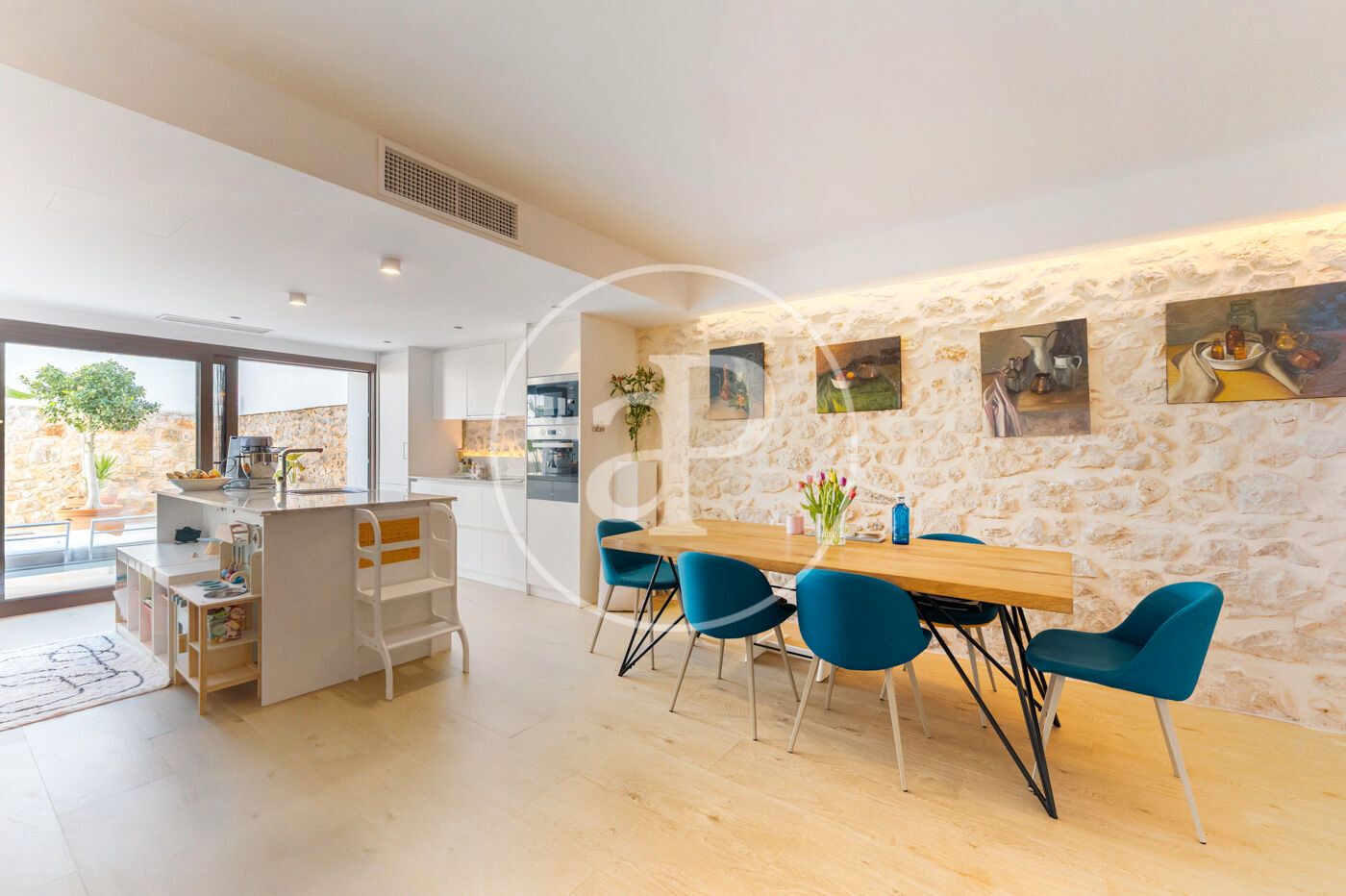 Dining room of House or chalet for sale in Lloseta  with Air Conditioner, Heating and Terrace