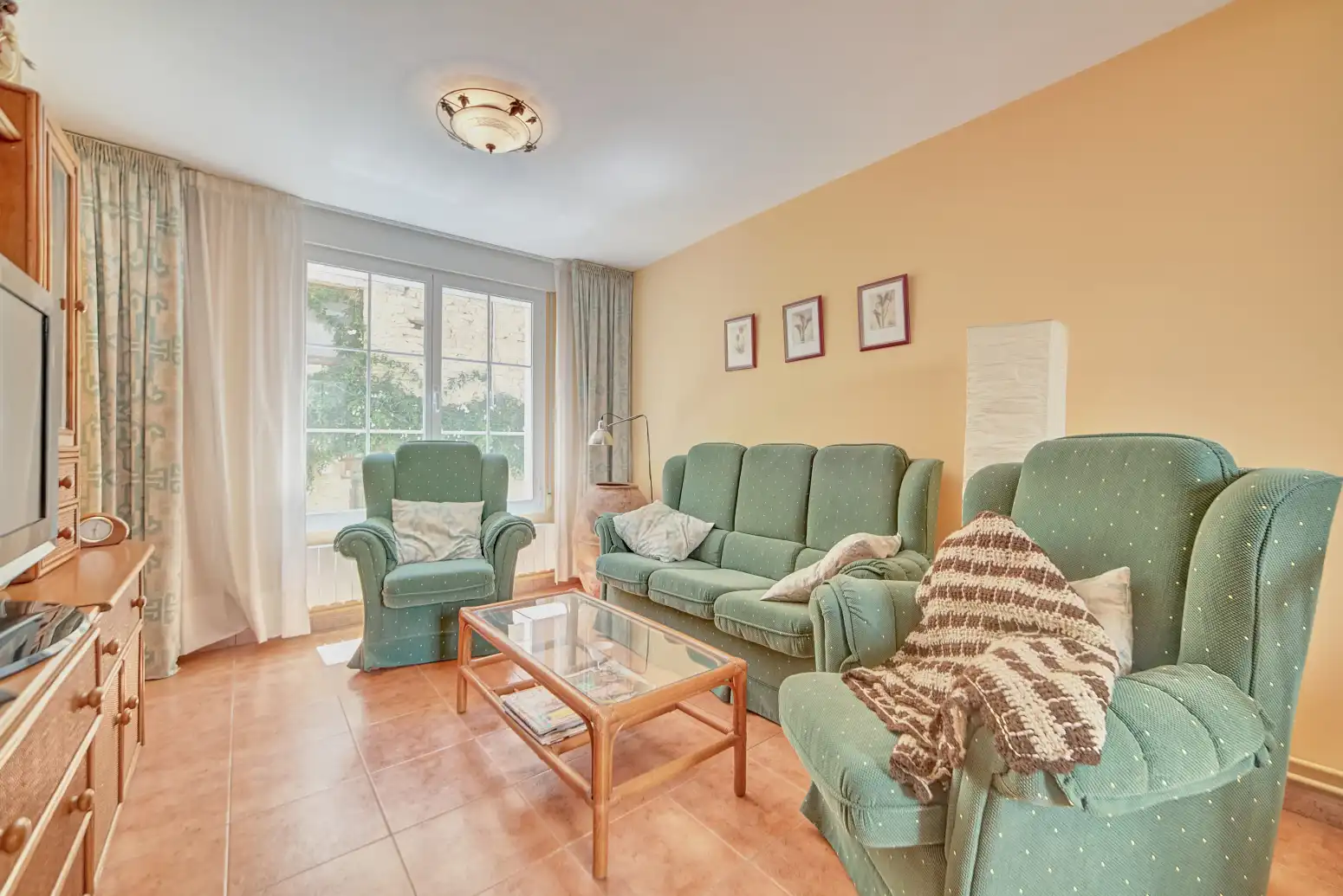 Sala d'estar de Casa o xalet en venda en Valle de Yerri / Deierri amb Calefacció, Terrassa i Traster