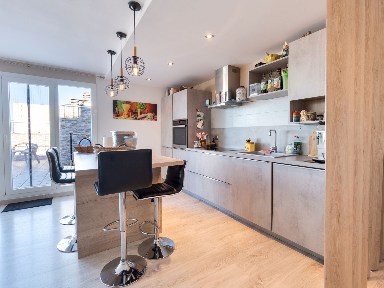 Kitchen of Flat for sale in Empuriabrava  with Air Conditioner, Terrace and Storage room