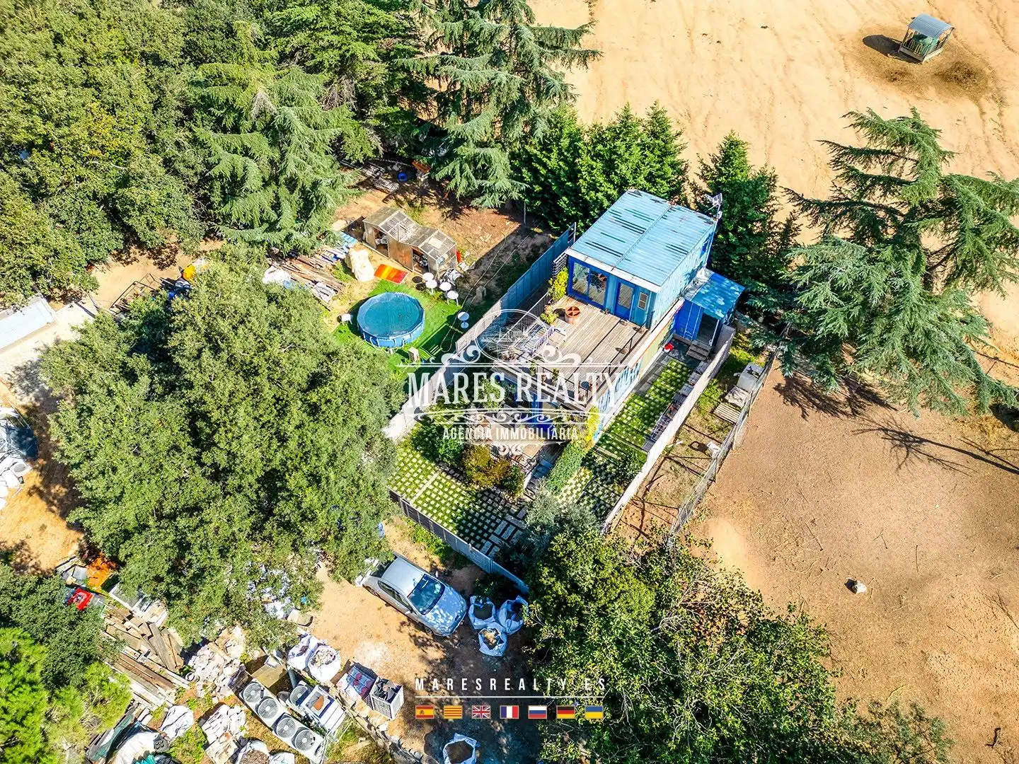 Garten von Country house zum Verkauf in Vidreres mit Heizung, Privatgarten und Abstellraum