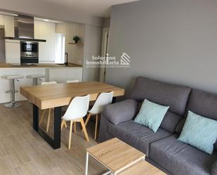 Living room of Attic to rent in Salamanca Capital  with Heating, Terrace and Furnished