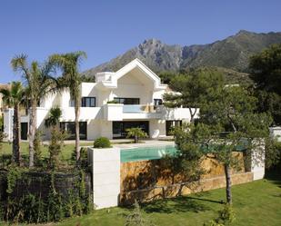 Garden of House or chalet to rent in Marbella  with Air Conditioner, Terrace and Furnished