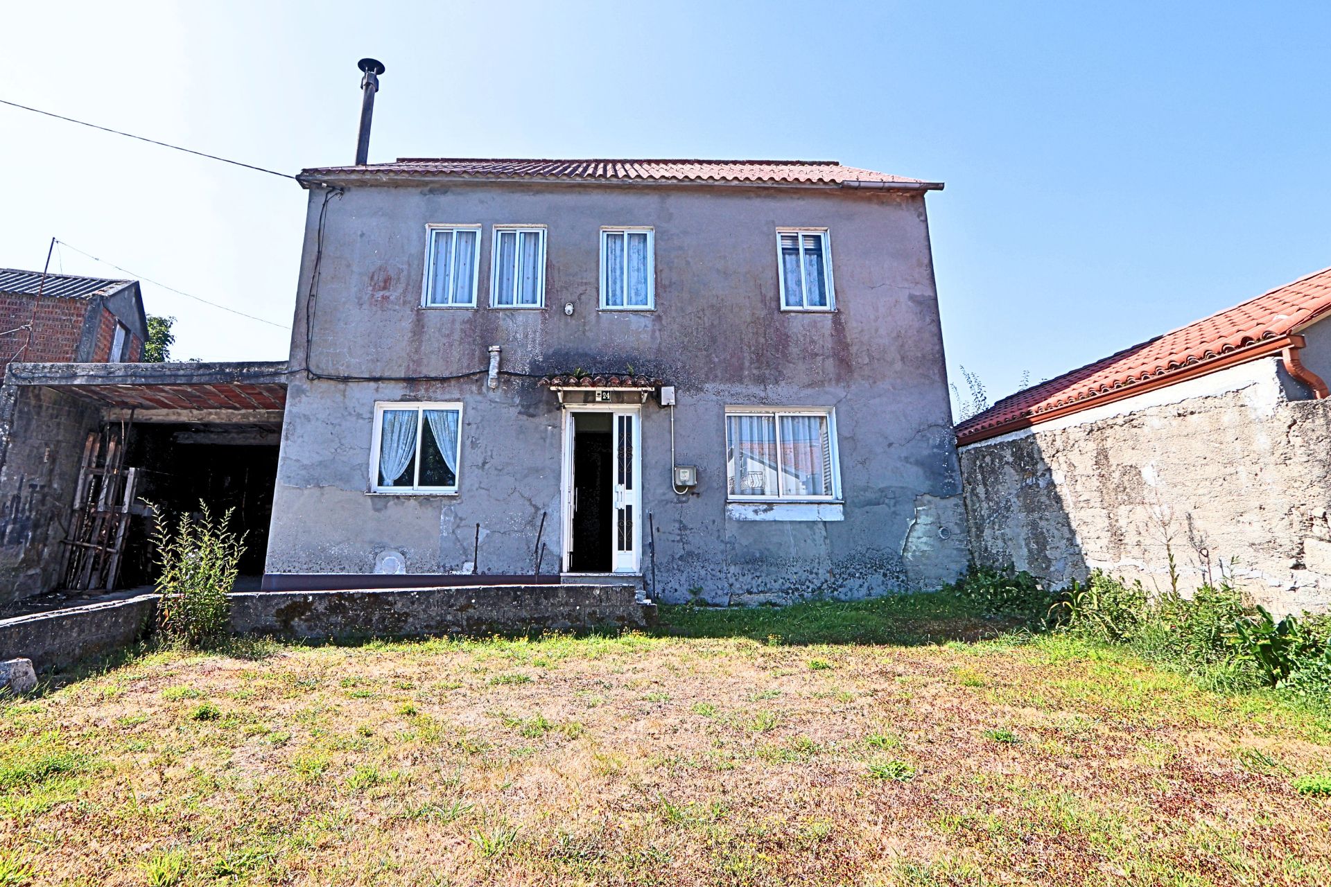 Vista exterior de Casa o chalet en venta en Carballo con Amueblado