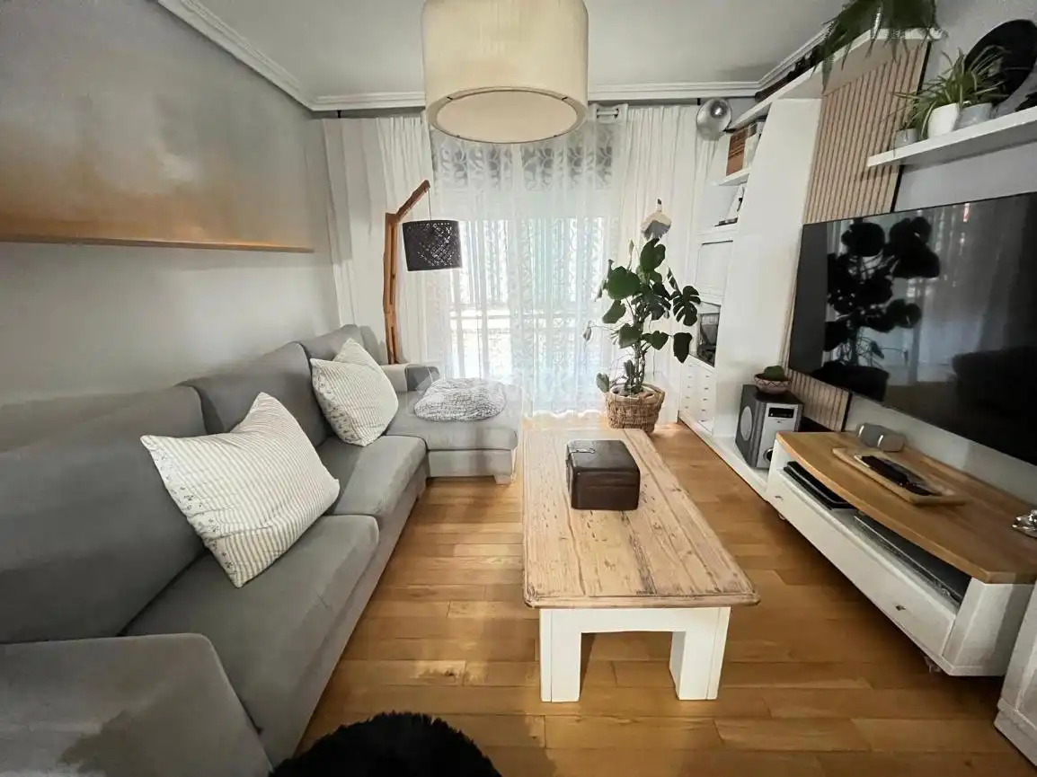 Sala de estar de Piso en venta en Humanes de Madrid con Calefacción