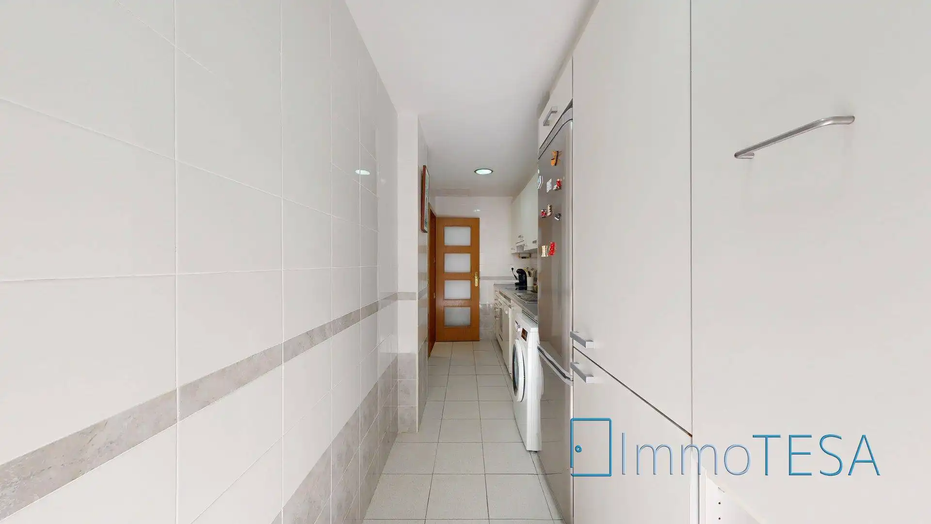 Küche von Wohnung zum Verkauf in Barberà del Vallès mit Klimaanlage, Heizung und Parkett