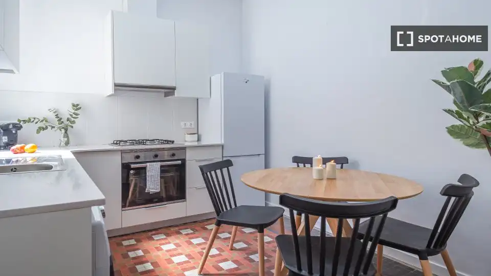 Kitchen of Flat for share in Sant Andreu