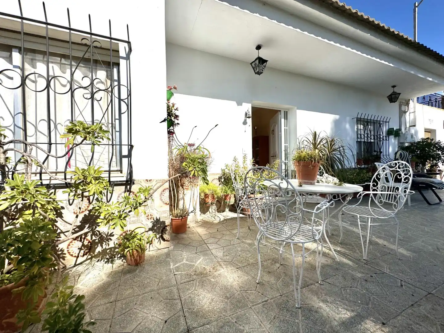 Terrasse von Country house zum Verkauf in Lorca mit Klimaanlage und Privatgarten