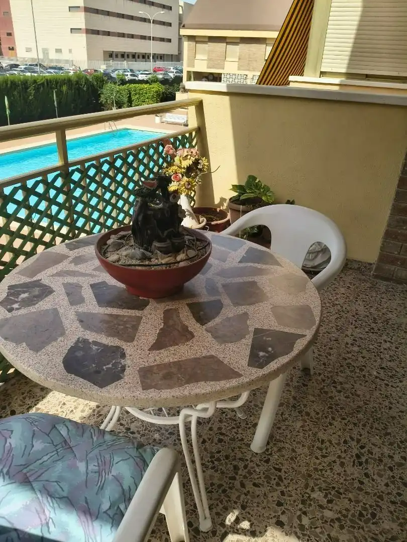 Terrassa de Pis de lloguer en Alicante / Alacant amb Aire condicionat, Calefacció i Terrassa