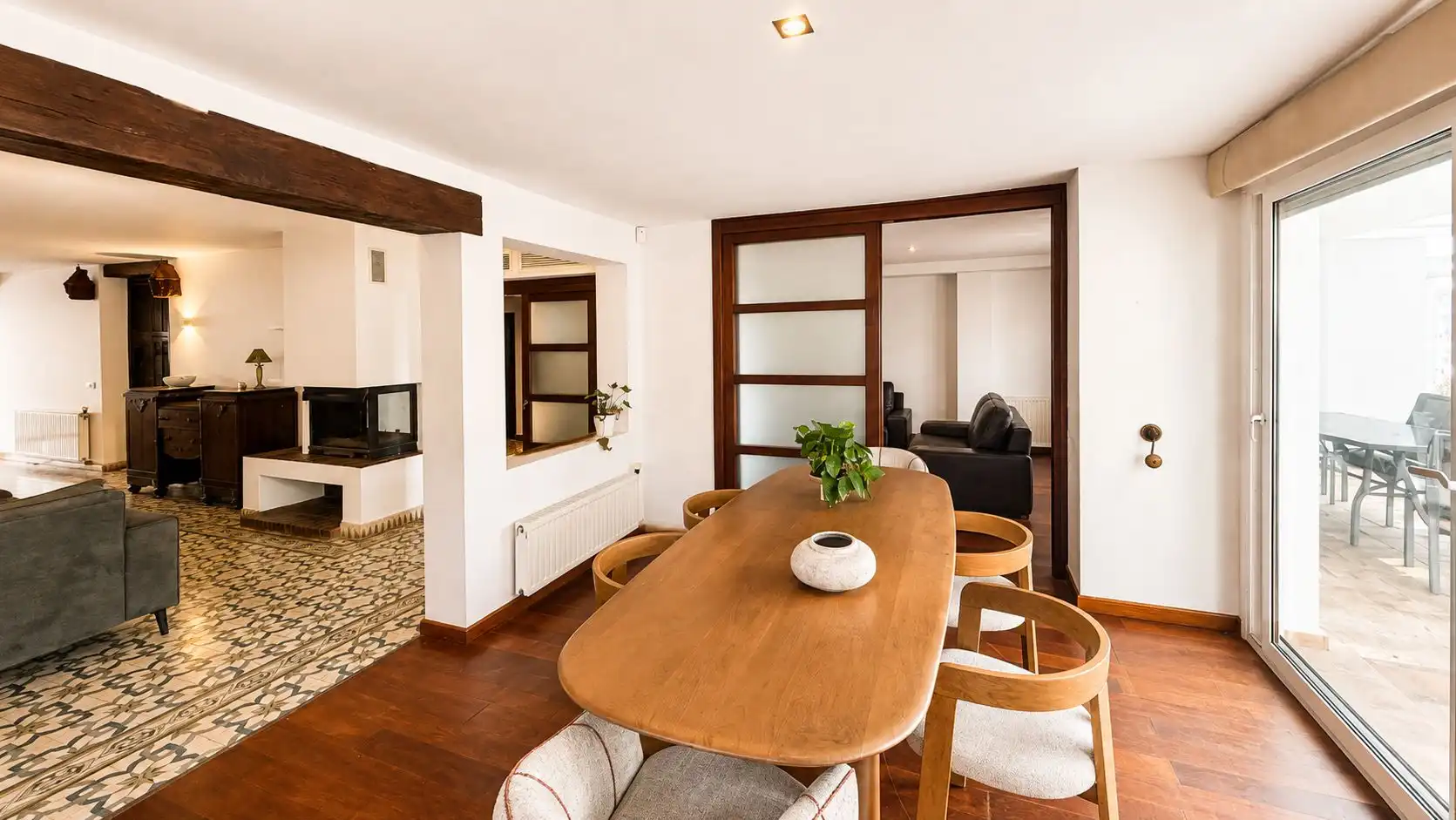 Dining room of Duplexes for sale in Altea  with Air Conditioner, Heating and Private garden