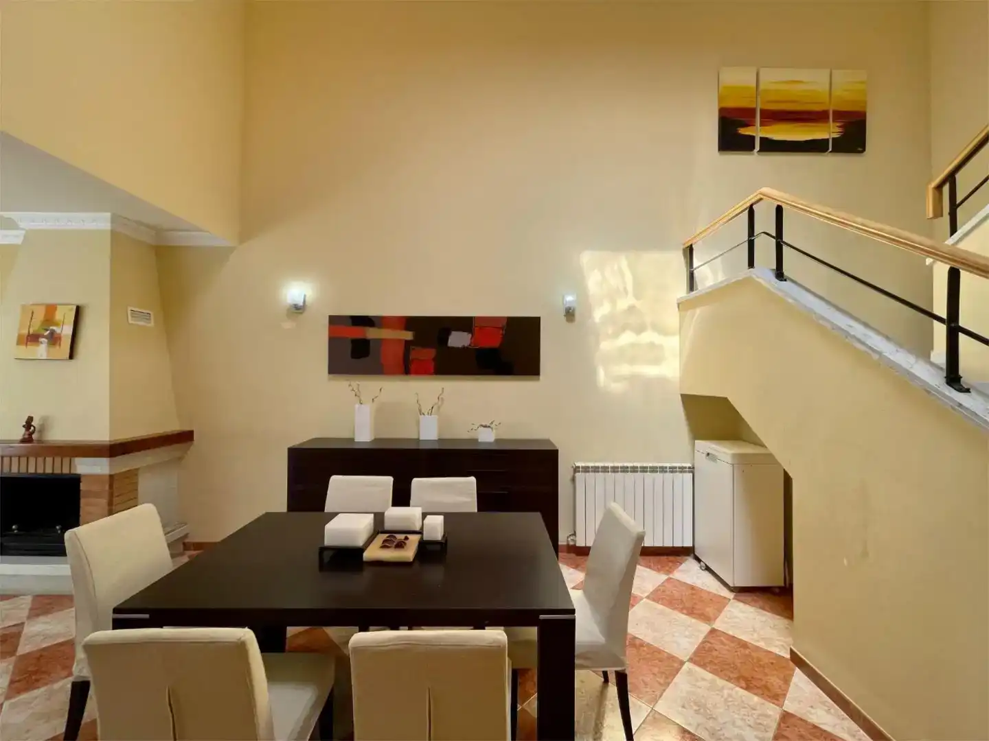 Comedor de Piso en venta en Castelló de Rugat con Aire acondicionado, Trastero y Amueblado