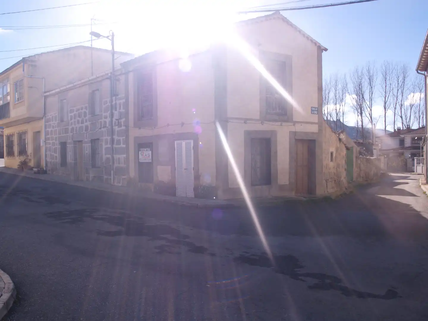 Vista exterior de Finca rústica en venda en Solosancho