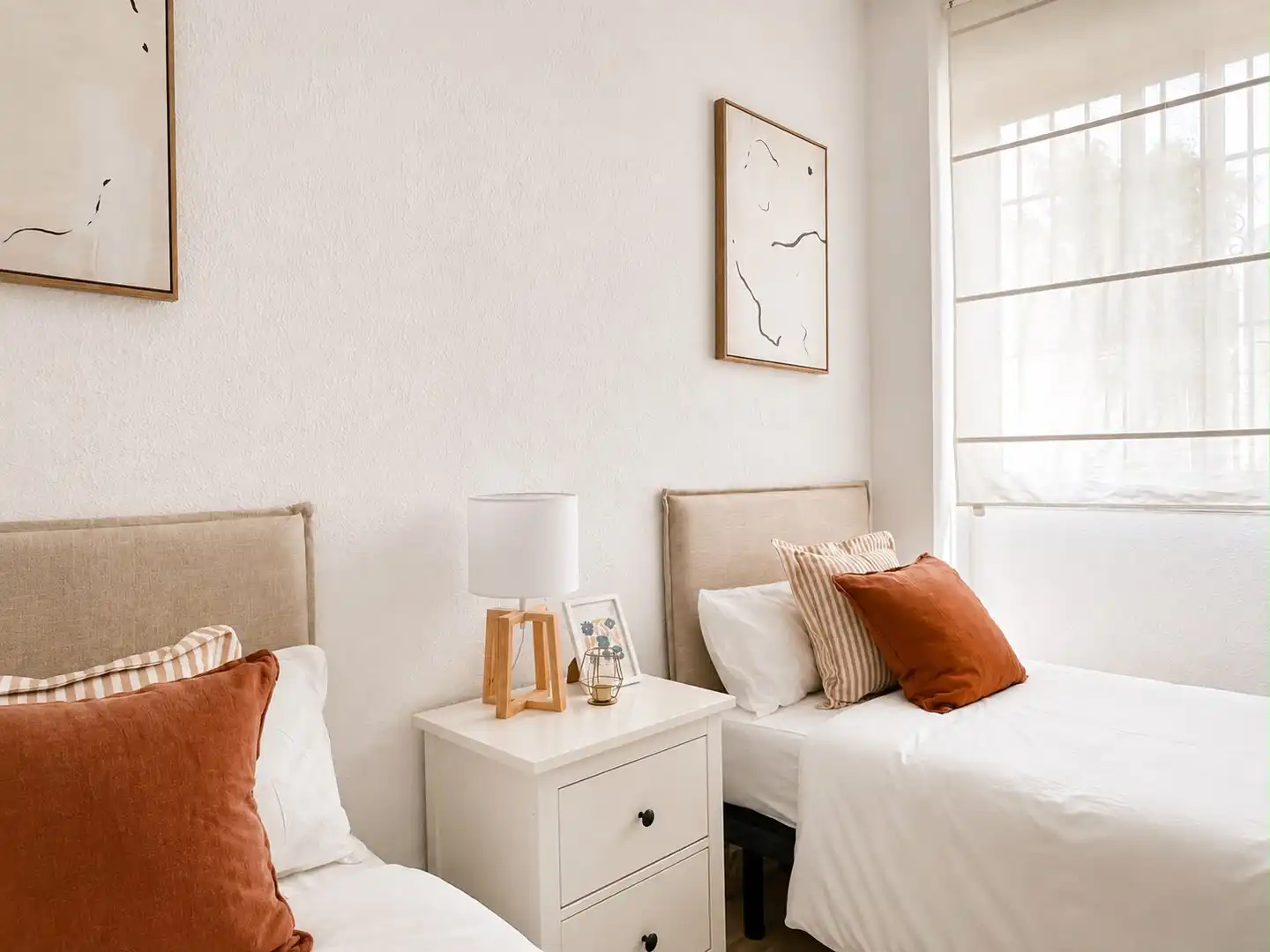 Bedroom of Flat for share in Torremolinos  with Terrace, Furnished and Oven