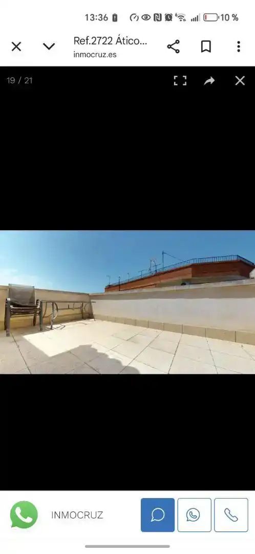 Terrassa de Àtic en venda en Caravaca de la Cruz amb Balcó