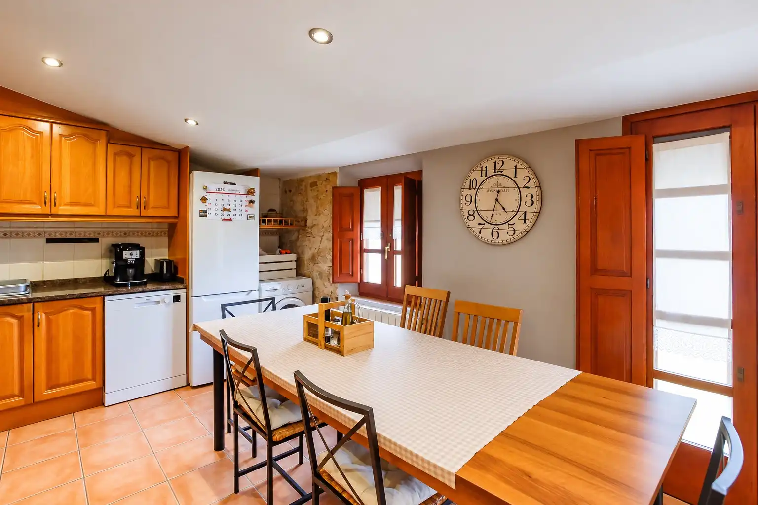 Cocina de Finca rústica en venta en Sils