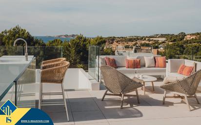 Terrassa de Casa o xalet en venda en Sant Josep de sa Talaia amb Terrassa, Moblat i Piscina comunitària