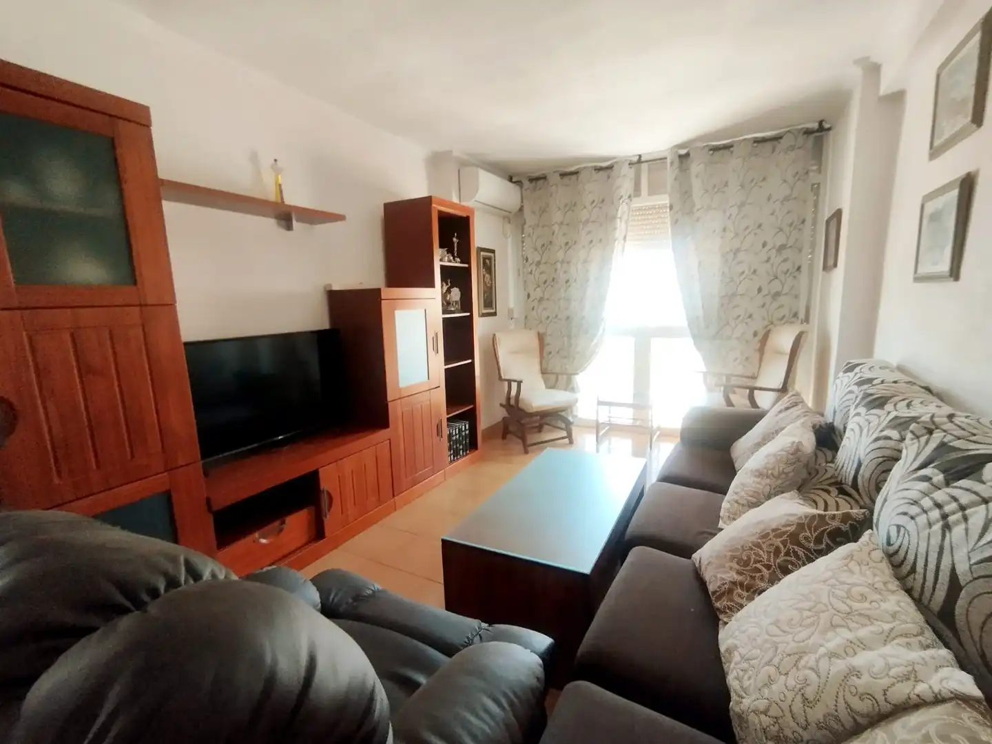 Sala de estar de Piso en venta en Málaga con Aire acondicionado