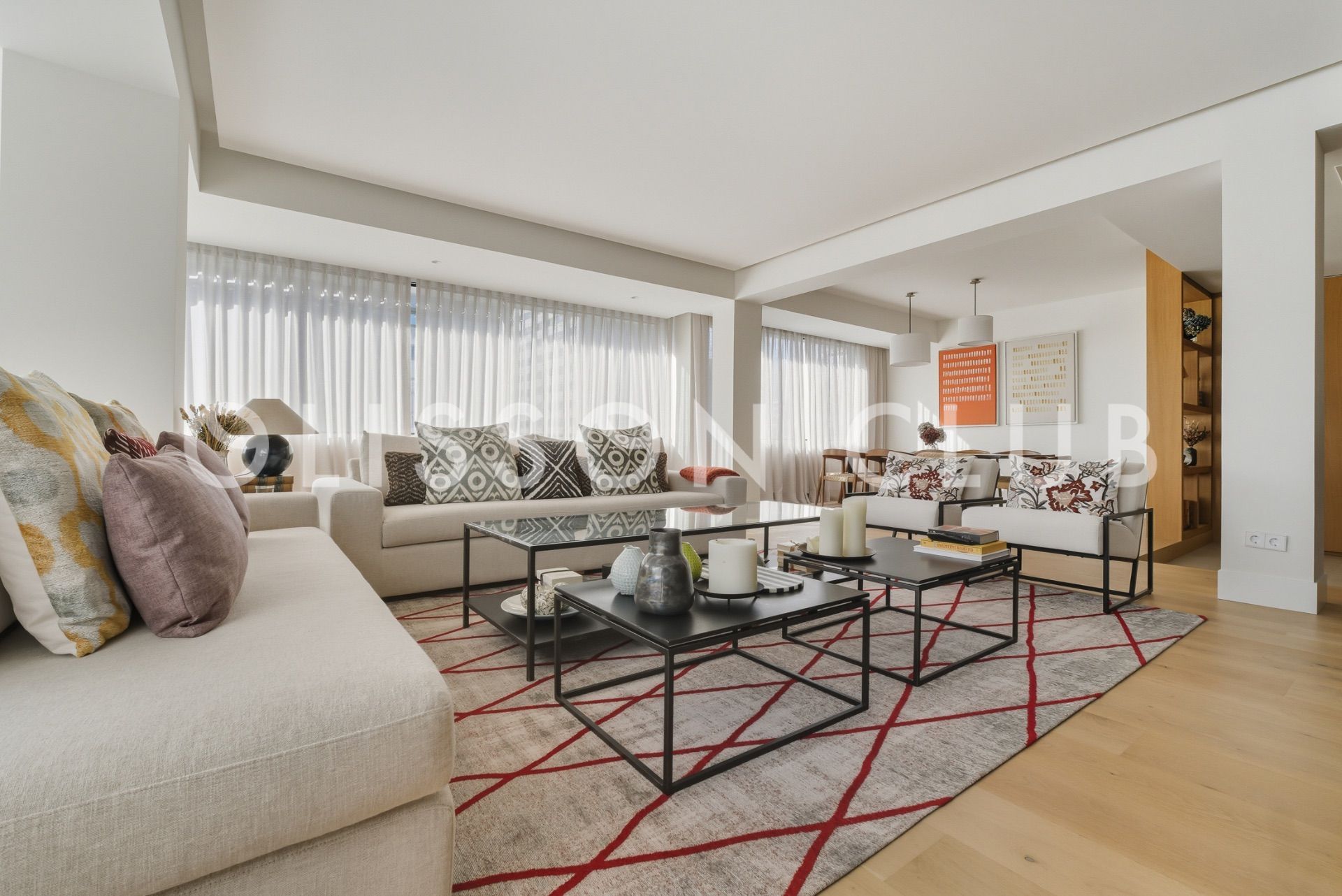 Sala d'estar de Apartament en venda en  Madrid Capital amb Aire condicionat, Calefacció i Traster
