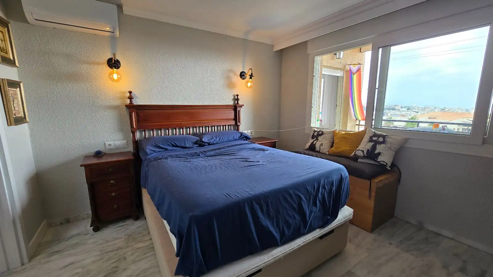 Bedroom of Flat for sale in Benalmádena  with Air Conditioner, Heating and Swimming Pool