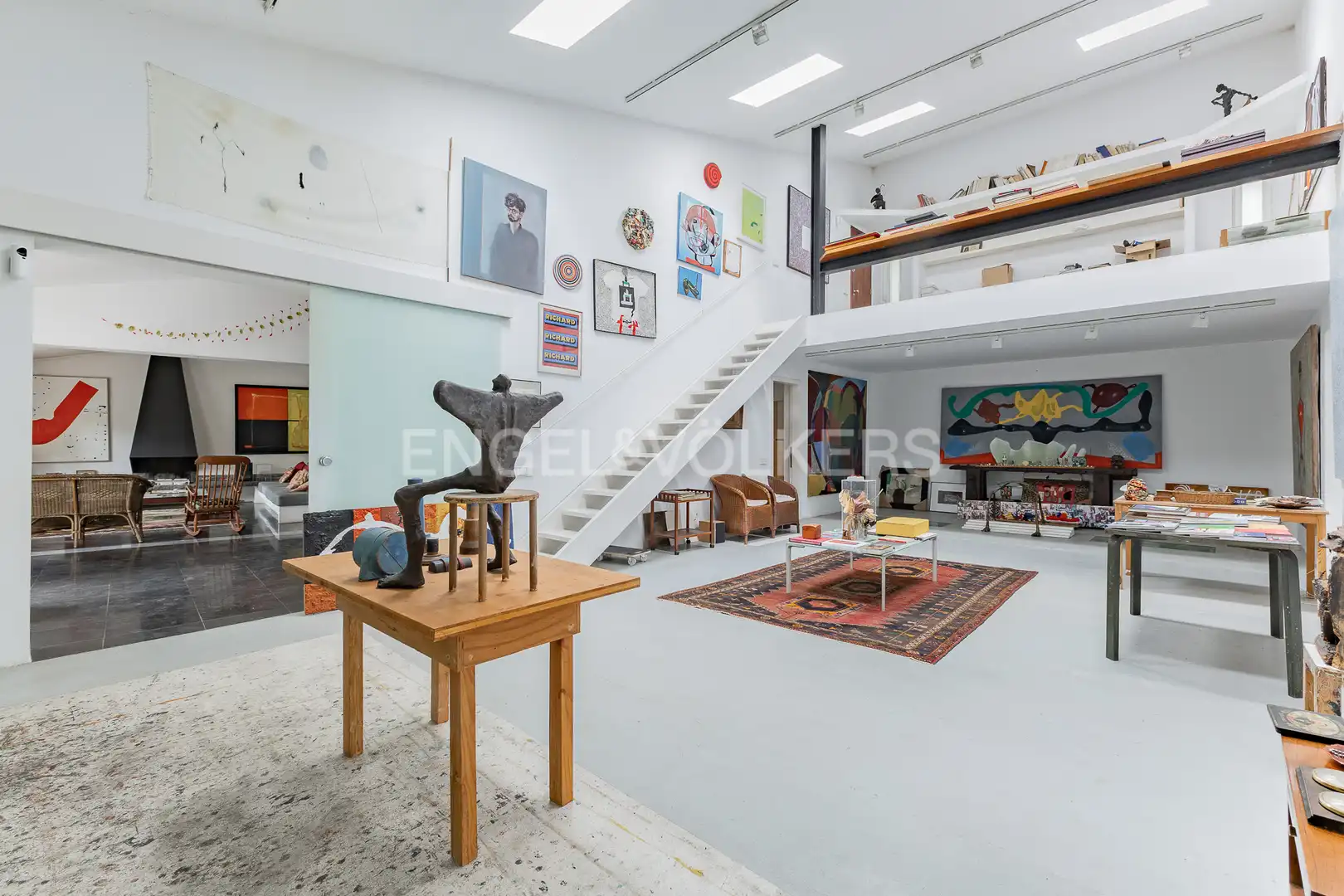Sala de estar de Casa o chalet en venta en Barcelona con Calefacción, Jardín privado y Terraza