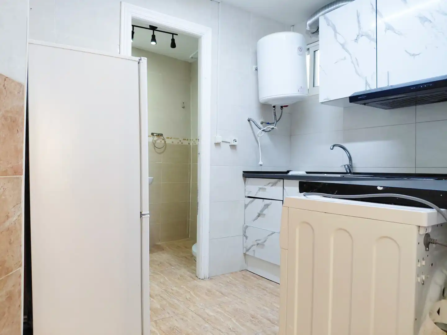 Kitchen of Flat for sale in Alzira  with Furnished
