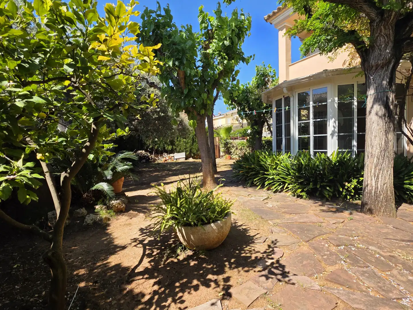 Jardí de Casa adosada en venda en Benicasim / Benicàssim amb Calefacció, Jardí privat i Terrassa