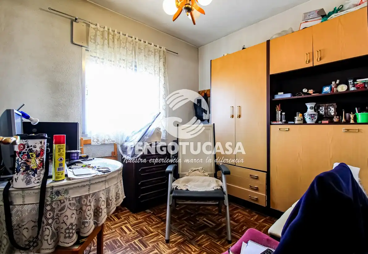 Bedroom of Flat for sale in Madrid  with Terrace and Furnished