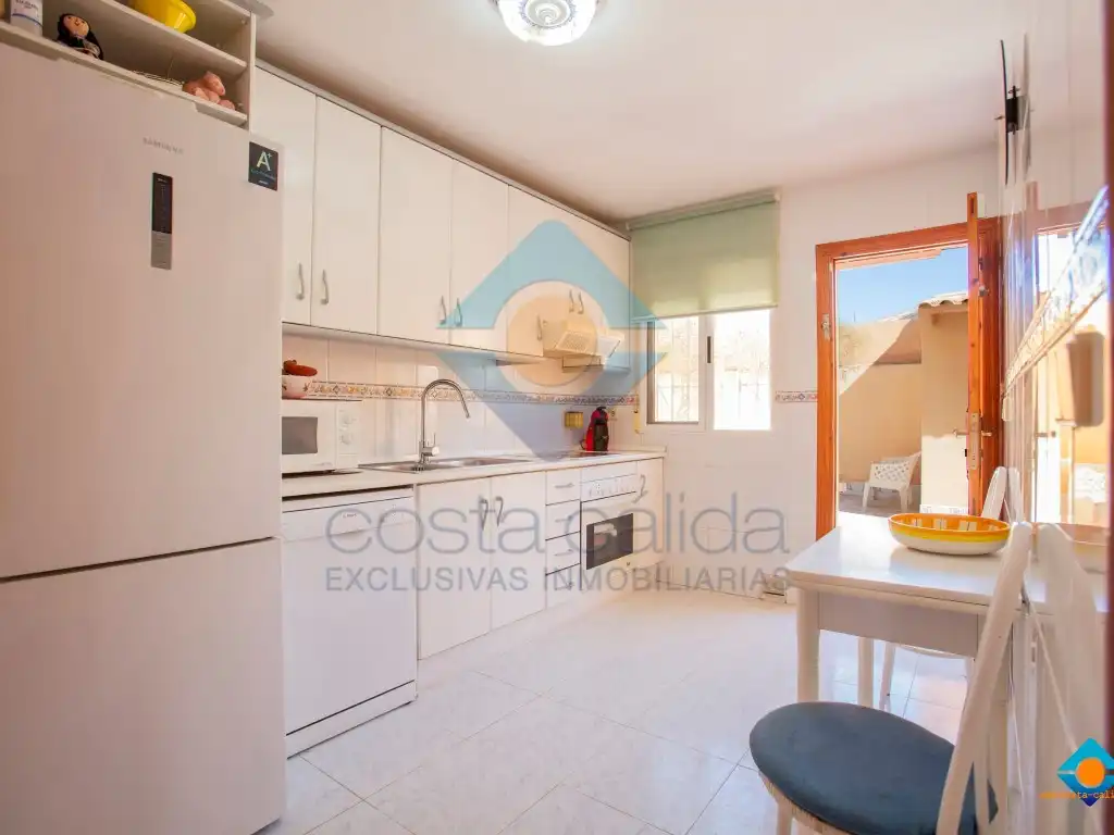 Cocina de Casa o chalet en venta en Mazarrón con Aire acondicionado, Jardín privado y Terraza