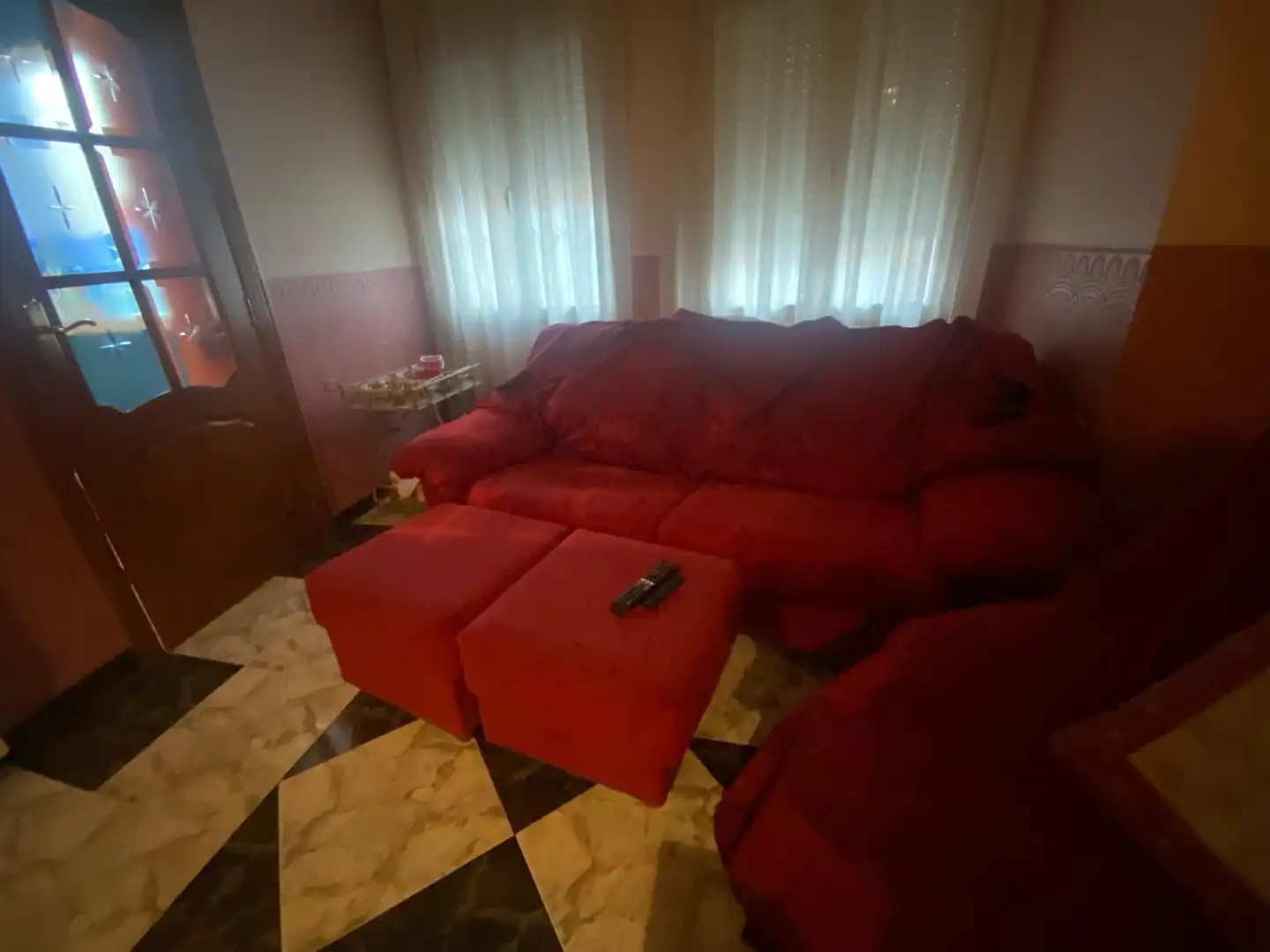 Sala de estar de Piso en venta en La Pobla del Duc con Aire acondicionado, Terraza y Amueblado