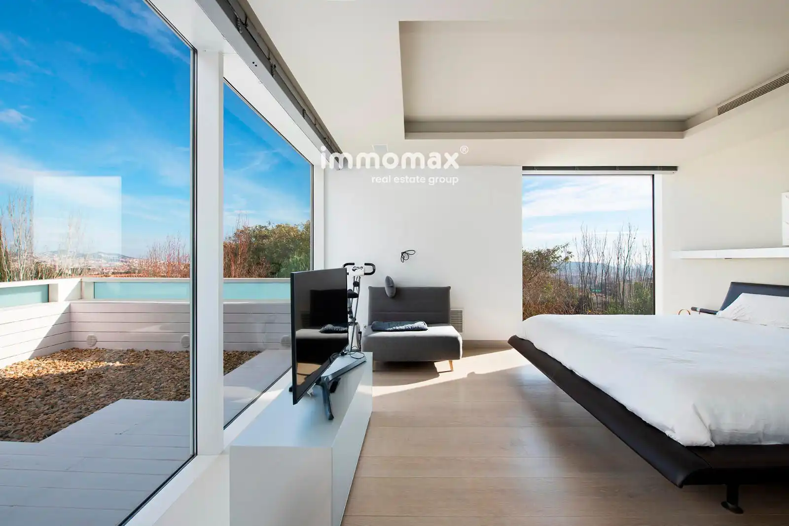 Sala de estar de Casa o chalet en venta en Barcelona con Aire acondicionado, Calefacción y Terraza