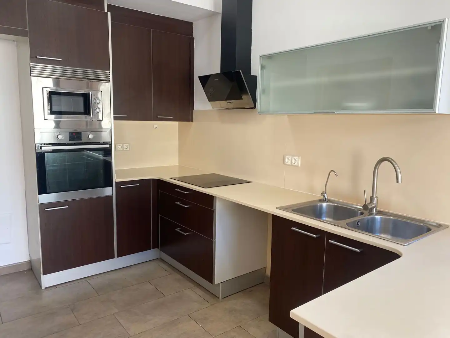 Cocina de Casa adosada en venta en Santa Oliva con Calefacción, Jardín privado y Terraza