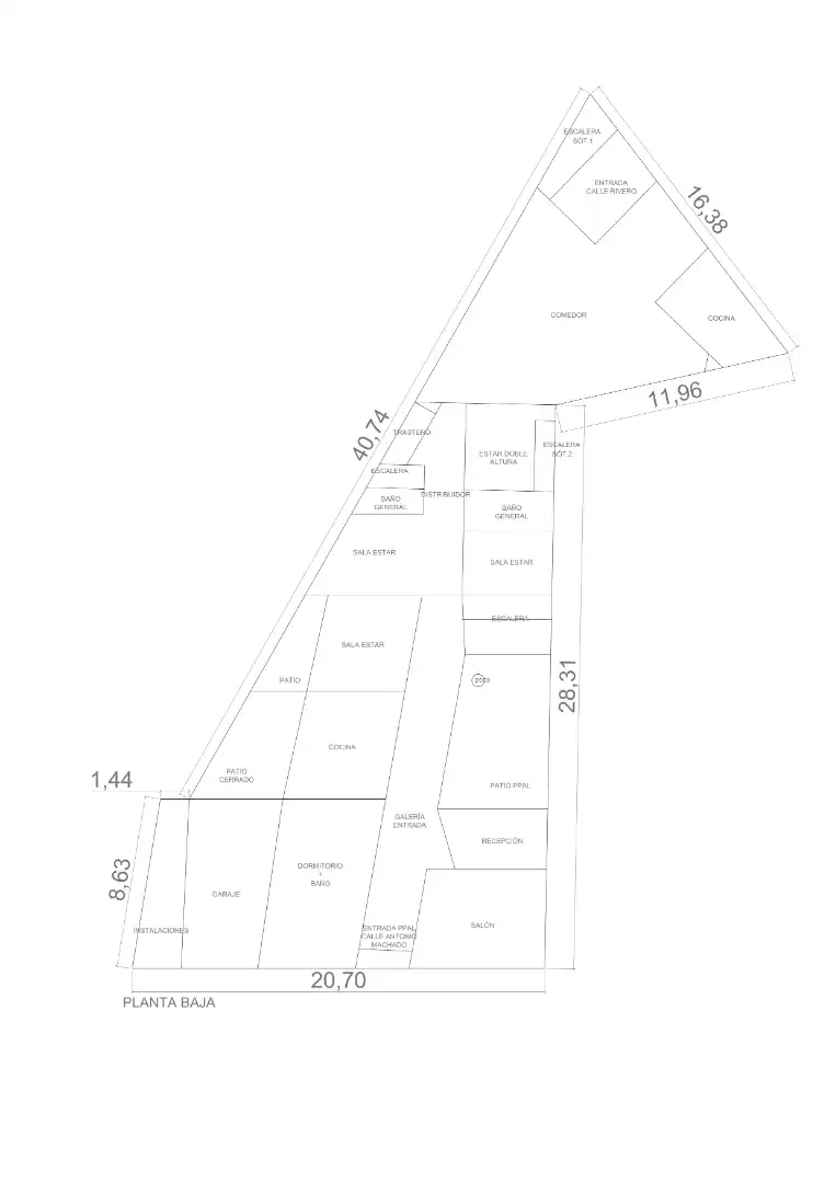 Edificio en venta en El Toboso con Alarma