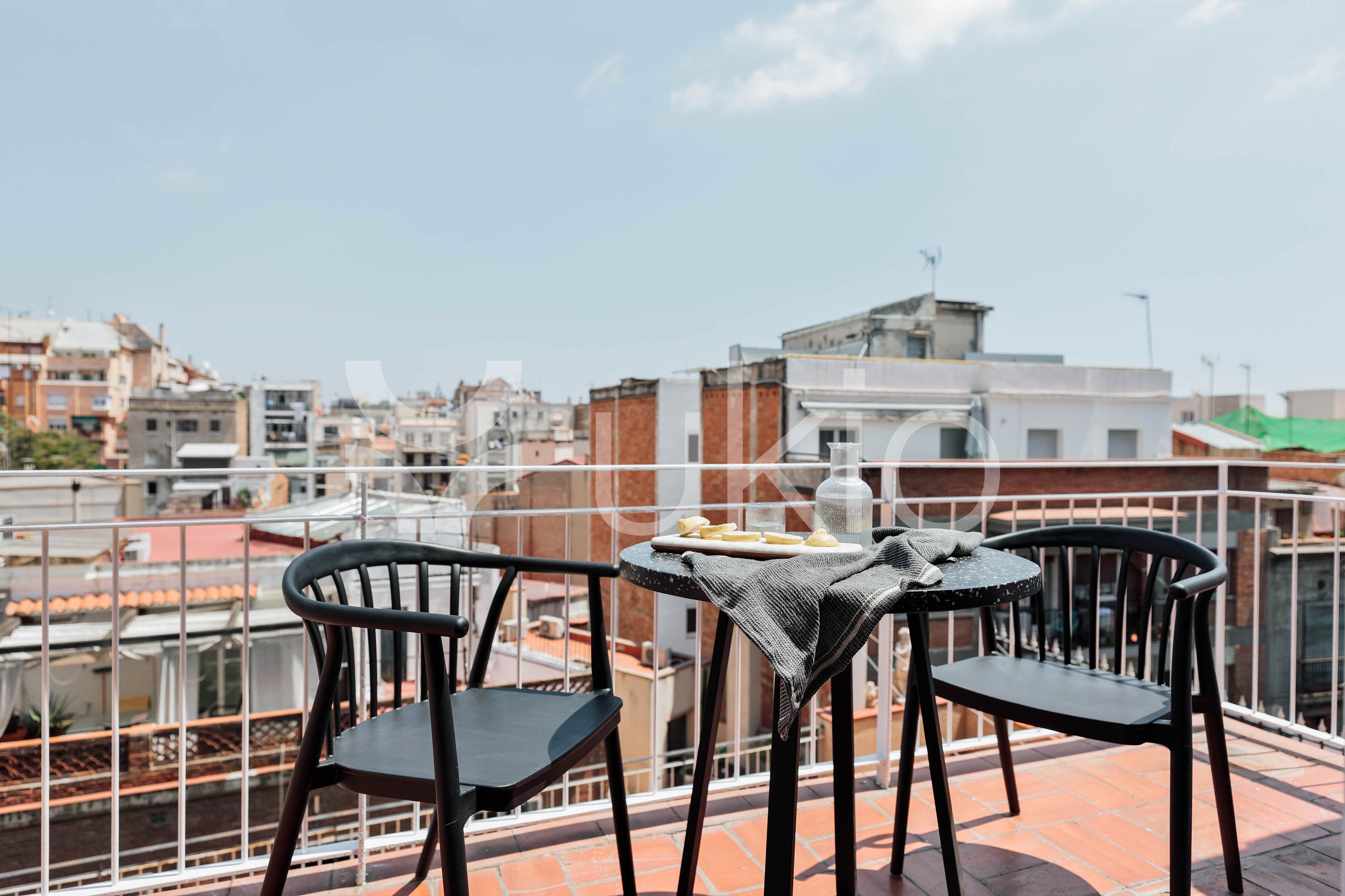 Terrassa de Apartament de lloguer en  Barcelona Capital amb Aire condicionat, Calefacció i Terrassa