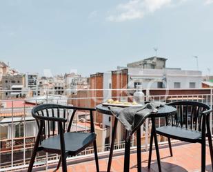 Terrace of Apartment to rent in  Barcelona Capital  with Air Conditioner and Terrace