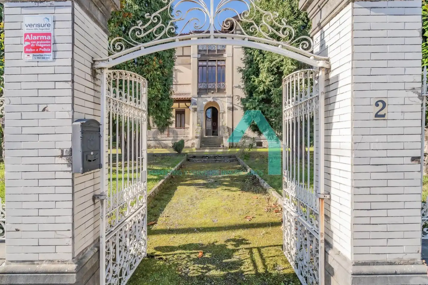 Garden of Houses for sale in Pravia  with Heating, Private garden and Parquet flooring