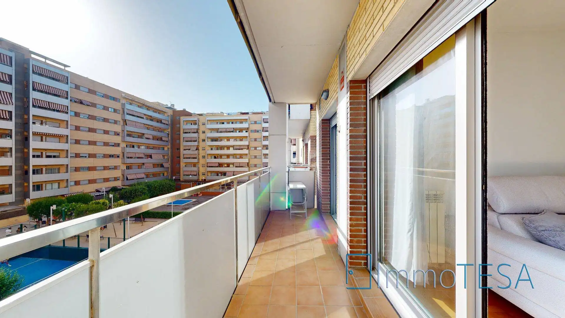 Balcony of Flat for sale in Barberà del Vallès  with Air Conditioner, Heating and Parquet flooring