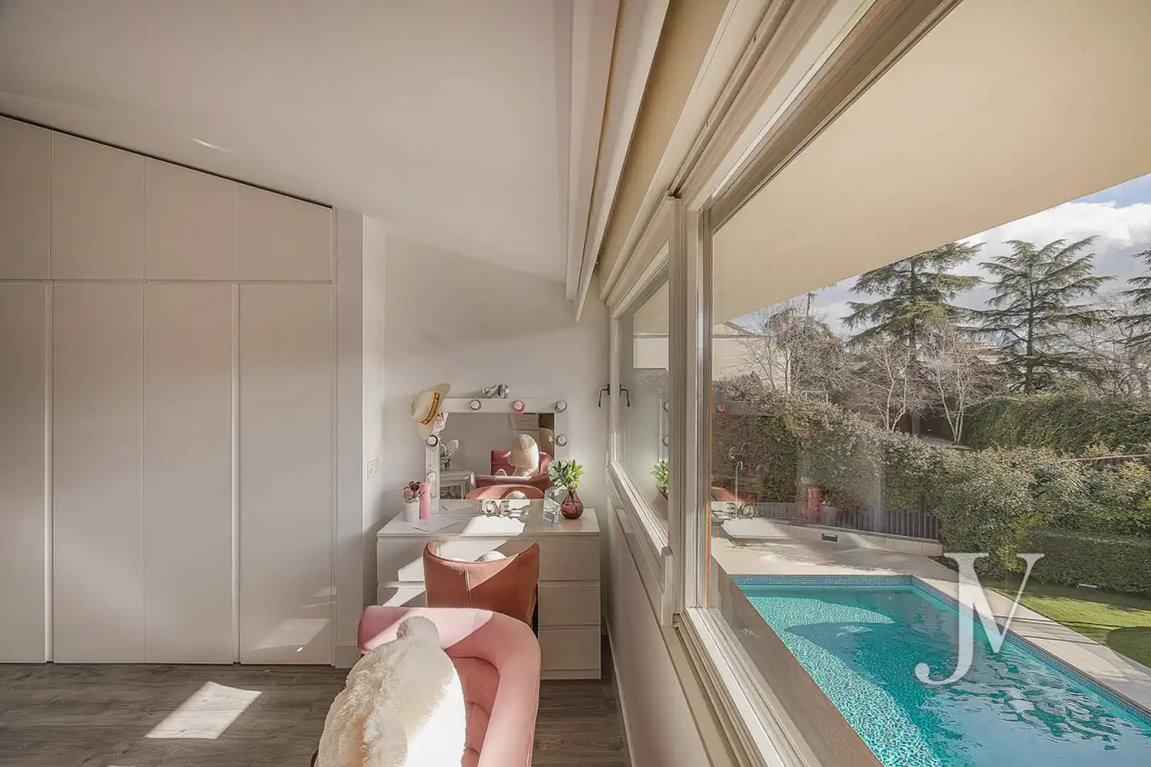 Habitación de Casa o chalet en venta en Madrid con Aire acondicionado, Calefacción y Jardín privado