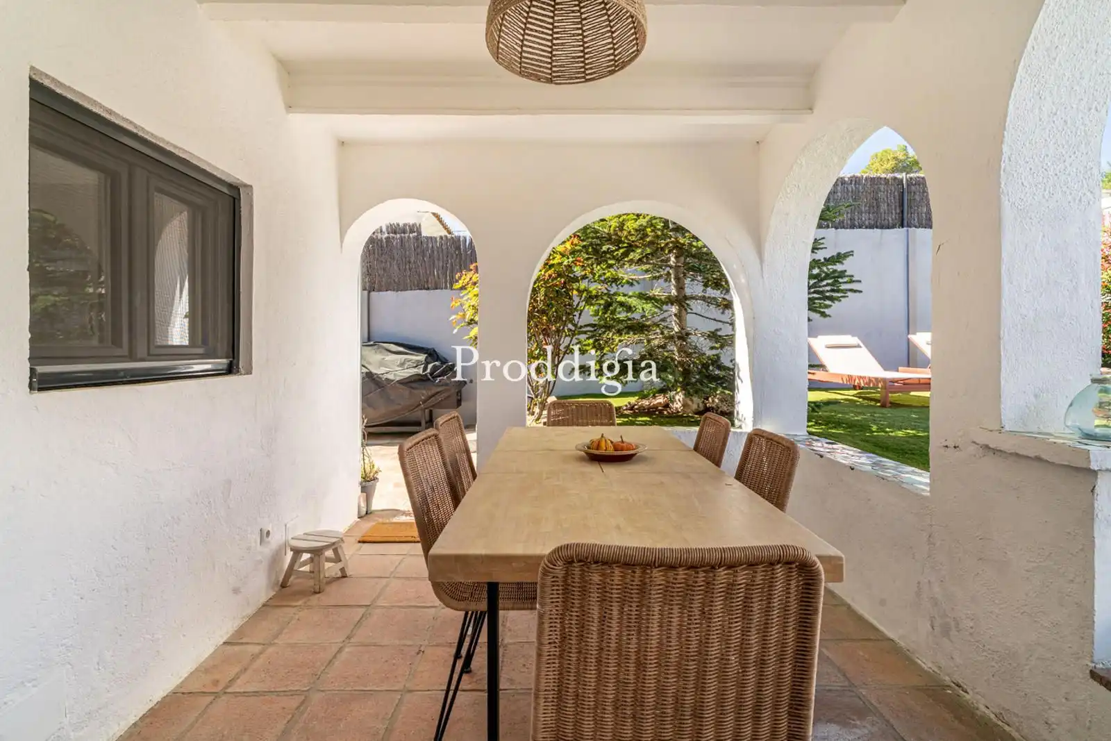 Jardí de Casa o xalet de lloguer en Sant Cugat del Vallès amb Calefacció, Terrassa i Piscina