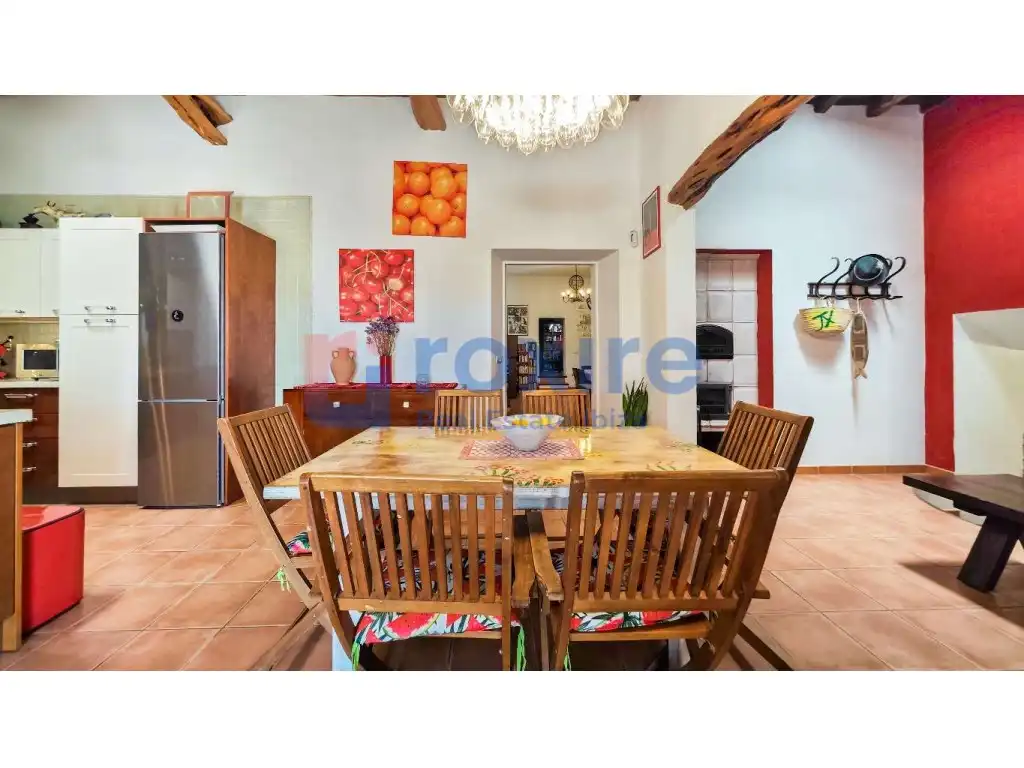 Dining room of Country homes for rent in Sant Josep de sa Talaia  with Air Conditioner, Private garden and Terrace